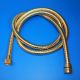 Shower hose / golden finish / 2 m